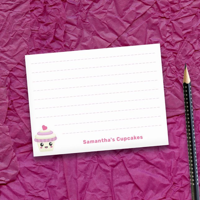 Notas Post-it® Kawaii (Cupcake Kawaii Post-it Notes)