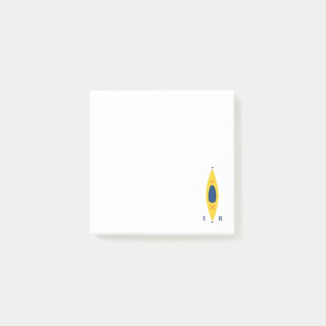 Notas Post-it® Kayak (Anverso)
