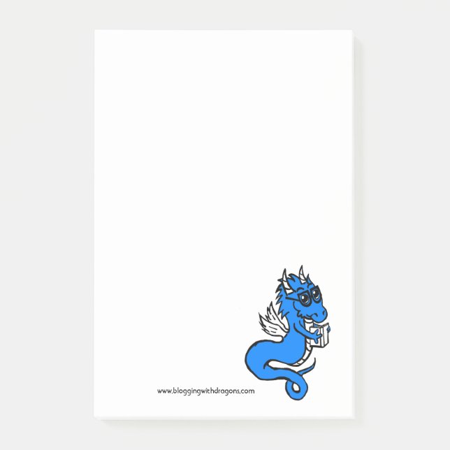 Notas Post-it® Kelvin los post-it del dragón (Anverso)