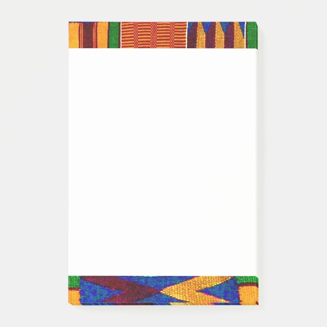 Notas Post-it® Kente Cloth (Anverso)