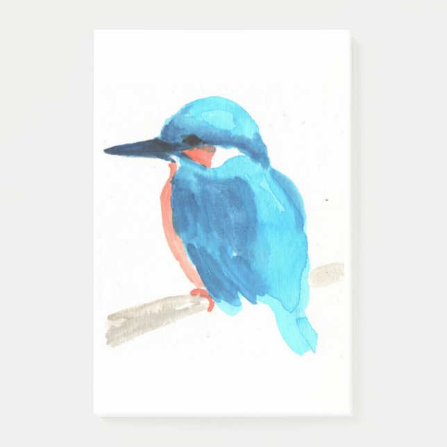 Notas Post-it® Kingfisher (Anverso)
