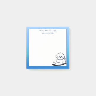 Notas Post-it® KiniArt Bichon Frise Post-it Notes