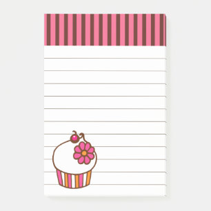 Notas Post-it® Kitchen Cupcake Post It Notes Gift