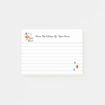 Kitchen Magician Retro Lined Personalizado Post it