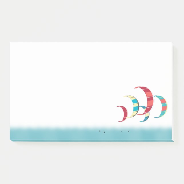 Notas Post-it® Kitesurf (Anverso)