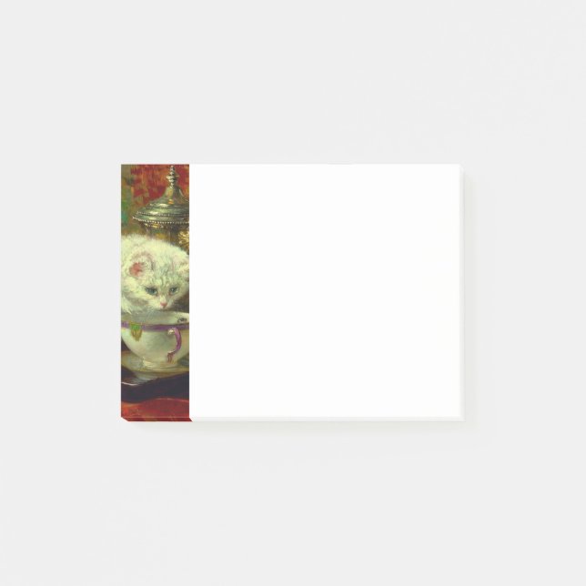 Notas Post-it® Kittens Tea Fiesta (Anverso)