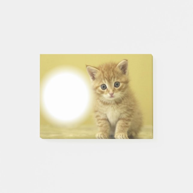 Notas Post-it® Kitty Paw-It (Anverso)