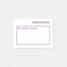 Klebenotizen individuales