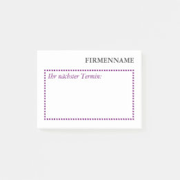 Notas Post-it® Klebenotizen individuales