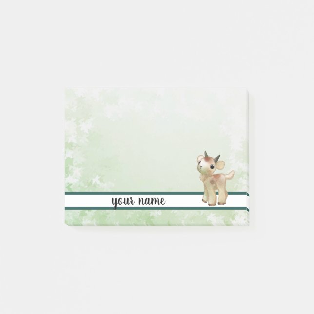 Notas Post-it® kleine Ziege (Anverso)