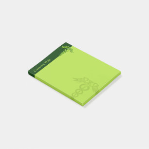 Notas Post-it® Knot Caduceus celta verde