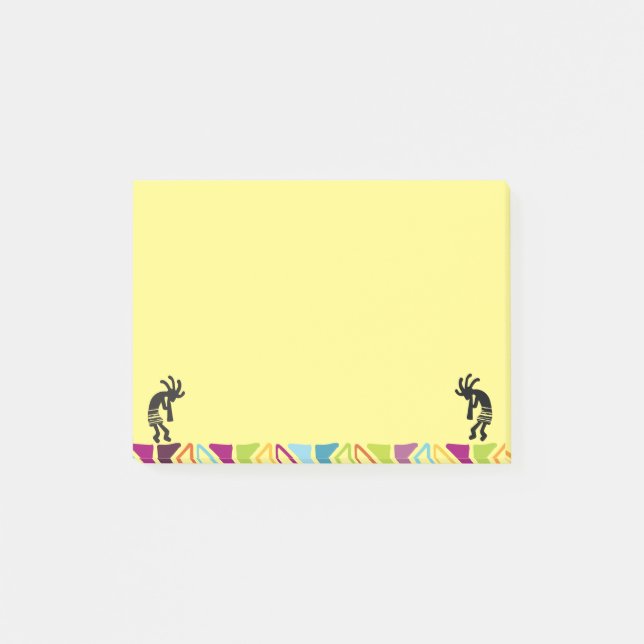 Notas Post-it® Kokopelli del sudoeste (Anverso)