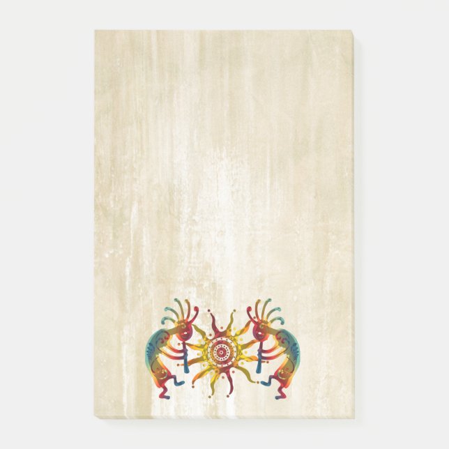 Notas Post-it® KOKOPELLI DUO SUN + tus ideas (Anverso)