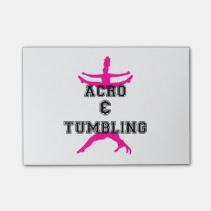 Notas Post-it® La acrobacia y el caer