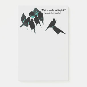 Notas Post-it® La bandada de pájaros negros en los ríos