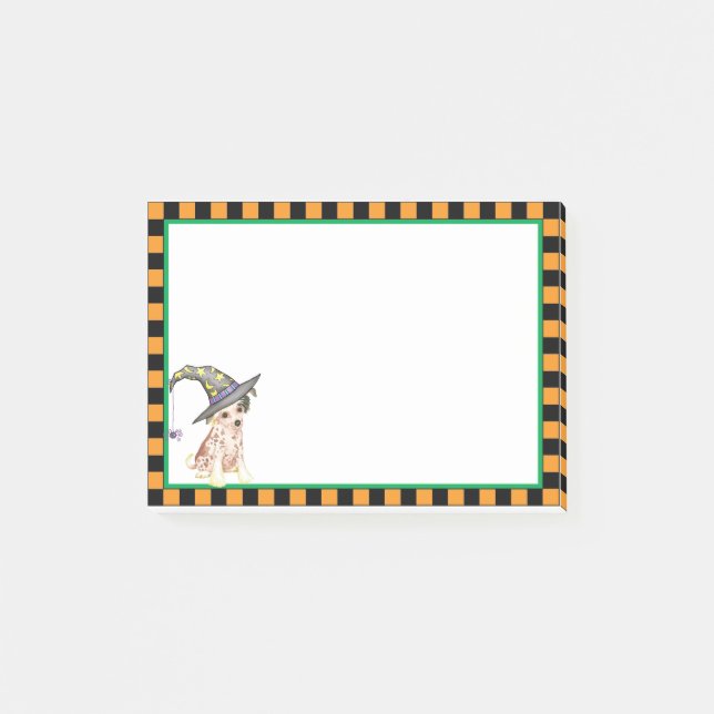 Notas Post-it® La bruja de los Crestes chinos (Anverso)