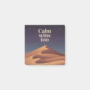 Notas Post-it® La calma también gana