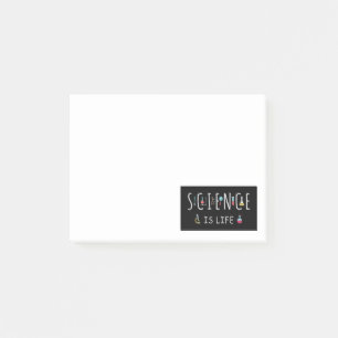 Notas Post-it® La ciencia es la vida
