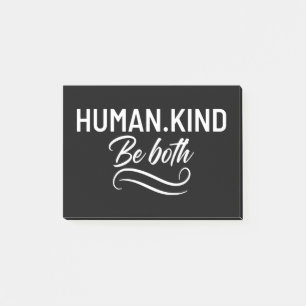 Notas Post-it® La clase humana sea ambas