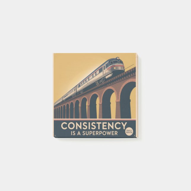 Notas Post-it® La consistencia es un superpoder (Anverso)