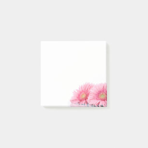 Notas Post-it® La elegante fotografía de Gerbera Rosa Daisies