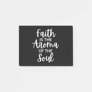 Notas Post-it® La Fe Es La Aroma Del Alma