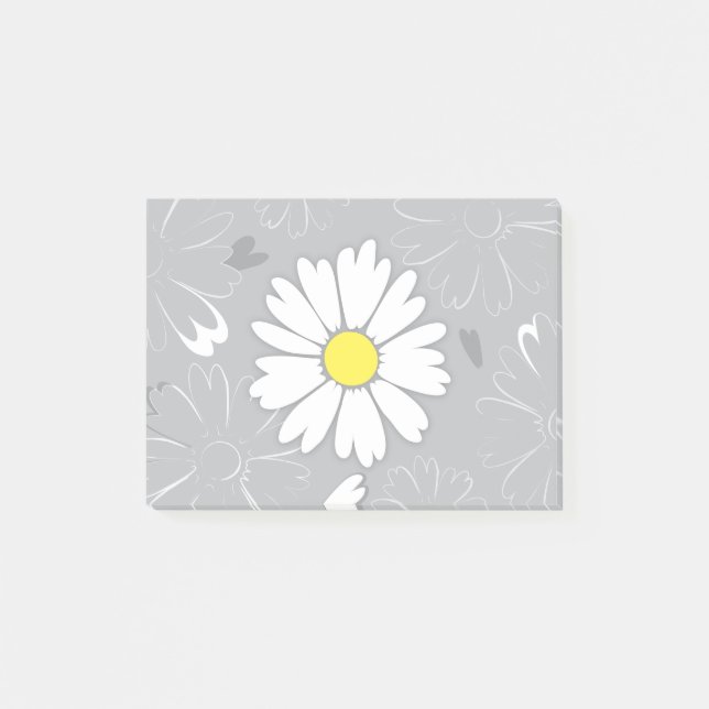 Notas Post-it® La flor de margarita de Eilin (Anverso)
