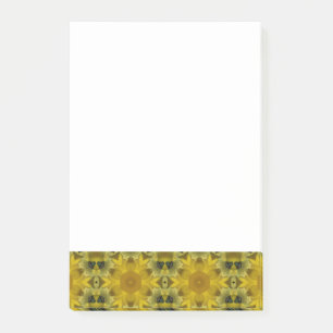 Notas Post-it® La flor del sol estalla dorada