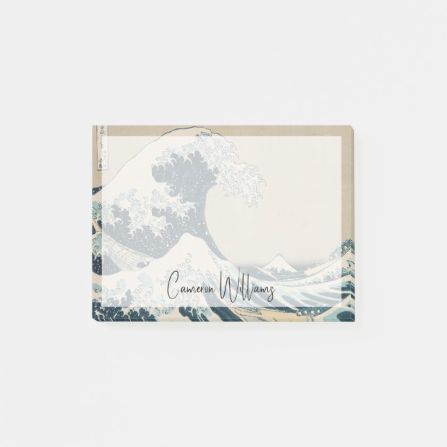 Notas Post-it® La gran ola de Kanagawa (Anverso)