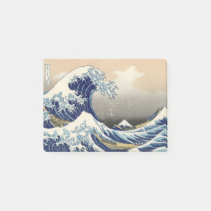 Notas Post-it® La gran ola de Kanagawa Hokusai