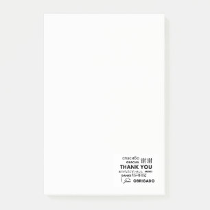 Notas Post-it® La lengua multi le agradece