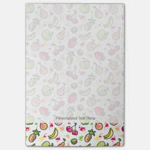 Notas Post-it® la mano dibujada da fruto modelo