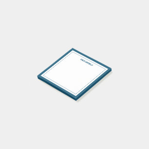 Notas Post-it® La Marina minimalista Azul Dos Fronteras