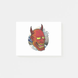 Notas Post-it® La máscara japonesa Hannya