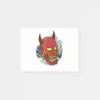 Notas Post-it® La máscara japonesa Hannya