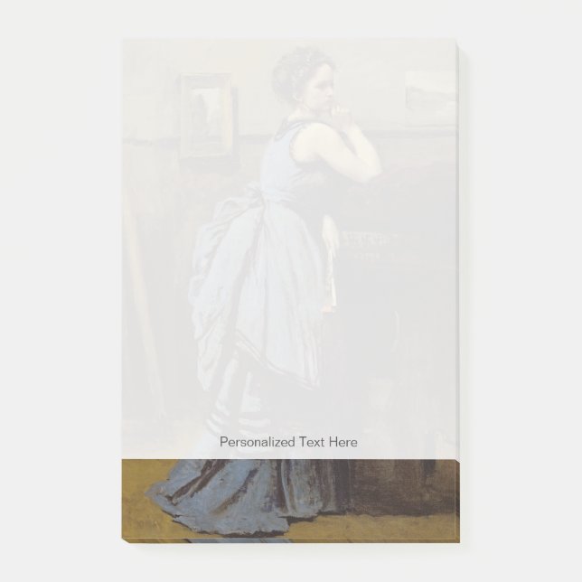 Notas Post-it® La mujer en el azul, 1874 (Anverso)