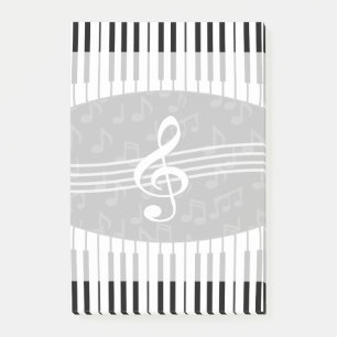 Notas Post-it® La música elegante observa llaves del Clef agudo