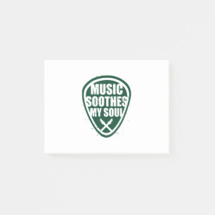 Notas Post-it® La música suaviza mi alma
