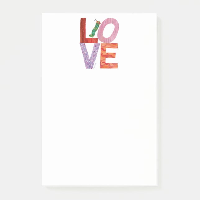 Notas Post-it® La oruga muy hambrienta | AMOR (Anverso)