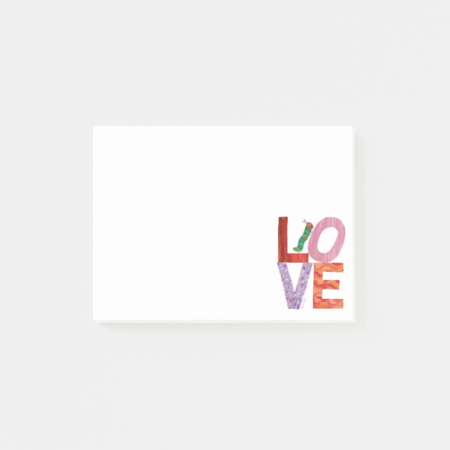 Notas Post-it® La oruga muy hambrienta | AMOR (Anverso)