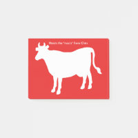 La vaca divertida "aquí es los MOO "