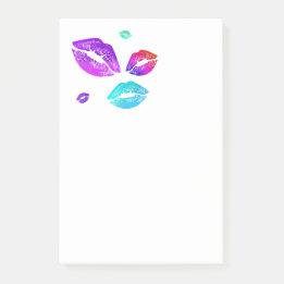 Notas Post-it® Labios coloridos