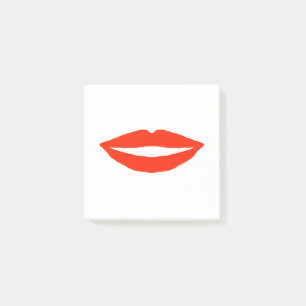 Notas Post-it® Labios rojos