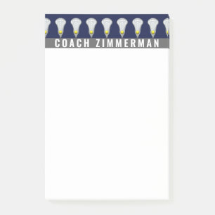 Notas Post-it® Lacrosse Femenino