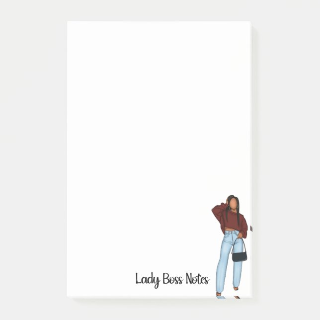 Notas Post-it® Lady Boss Notes (Anverso)