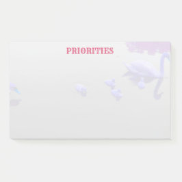 Notas Post-it® Lago Swan personalizado