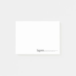 Notas Post-it® Lagom Wiki Post-it Notes