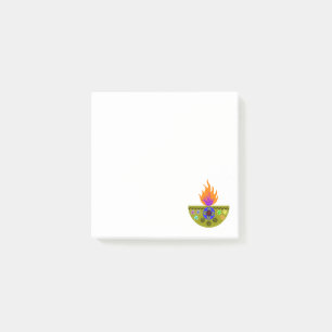 Notas Post-it® Lámpara colorida Diya de Diwali