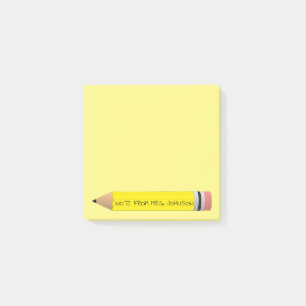 Notas Post-it® Lápiz amarillo