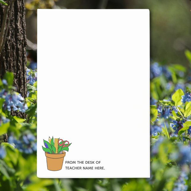 Notas Post-it® Large Teacher Post-Its with Name Personalization  (Subido por el creador)